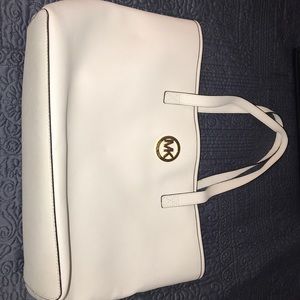 Michael Kors White shoulder bag